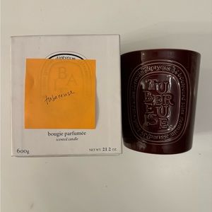 diptyque 3 wick tubereuse large candle 220g 21.2oz brand new